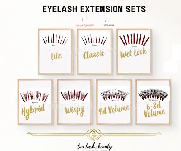 eyelash extension sets