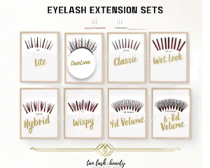eyelash extensions styles